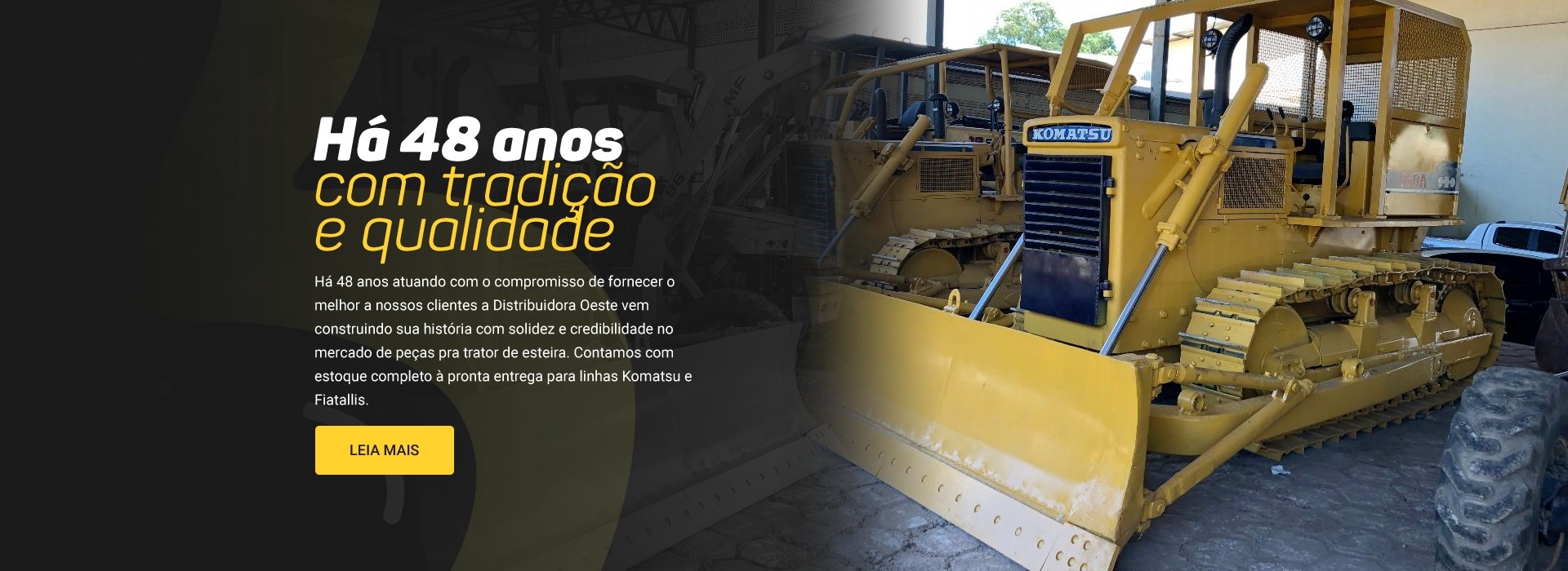 Empresa de Peças para Tratores Komatsu